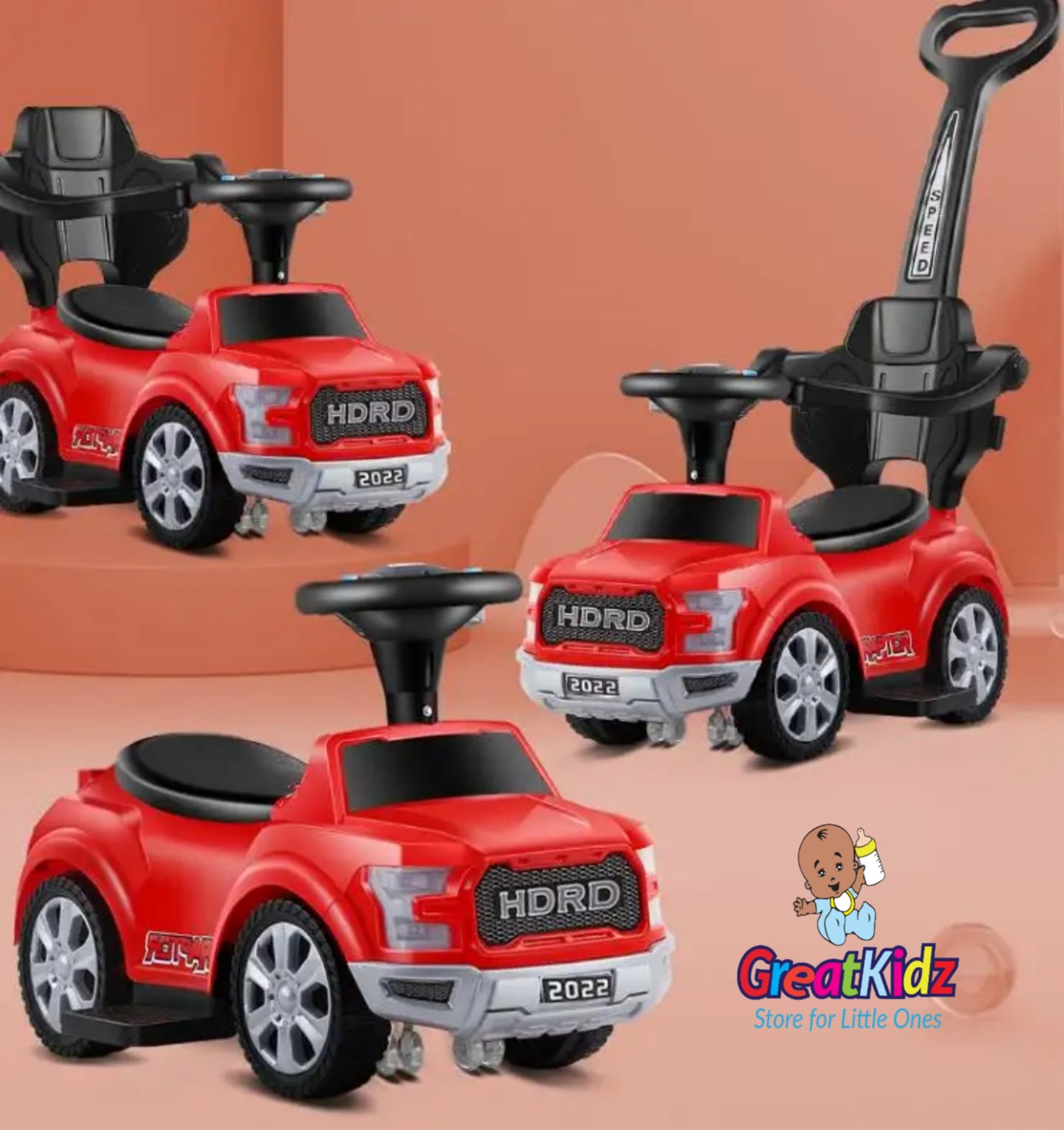 3 in 1 Manual Push Toy Car