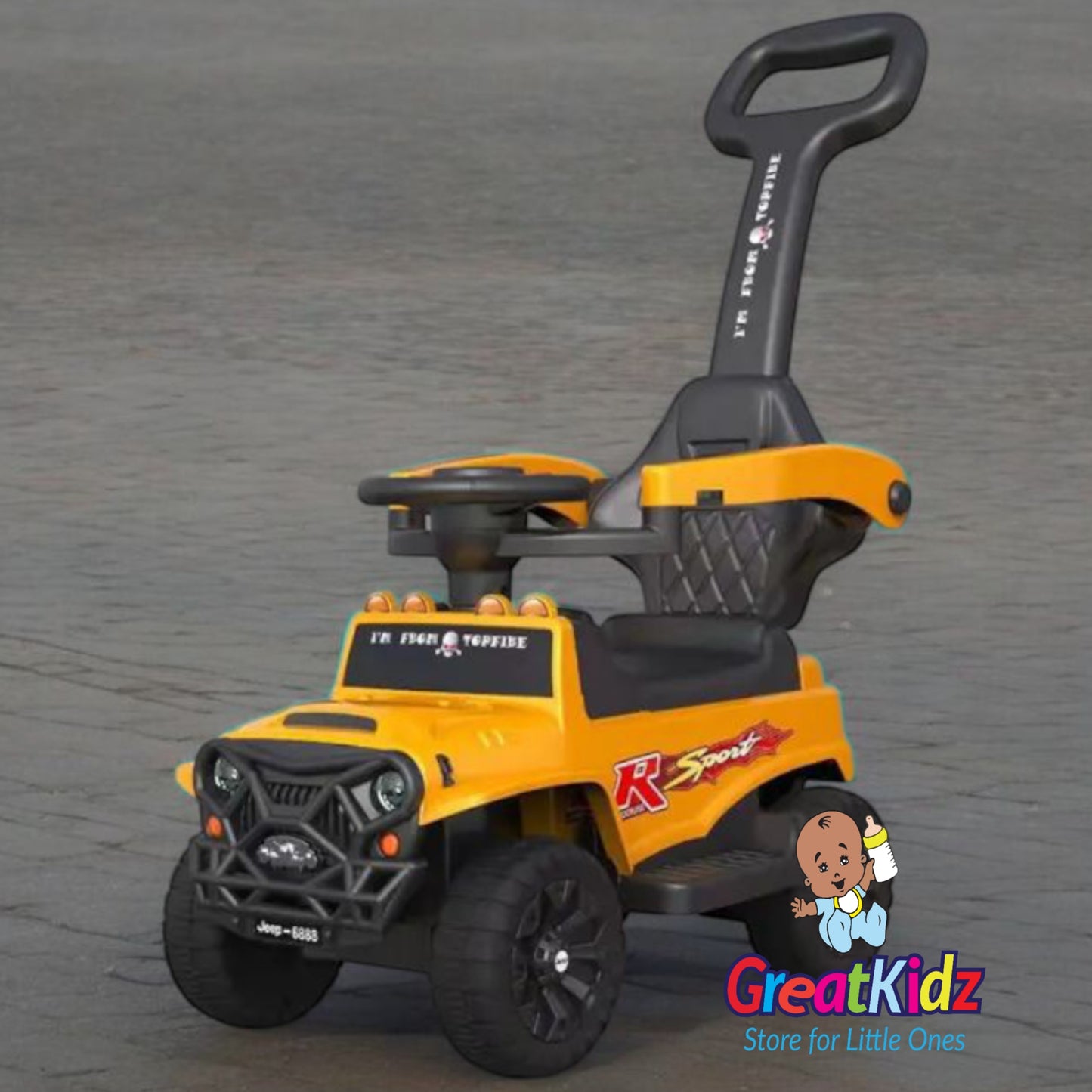 3 in 1 Toddler Push Car