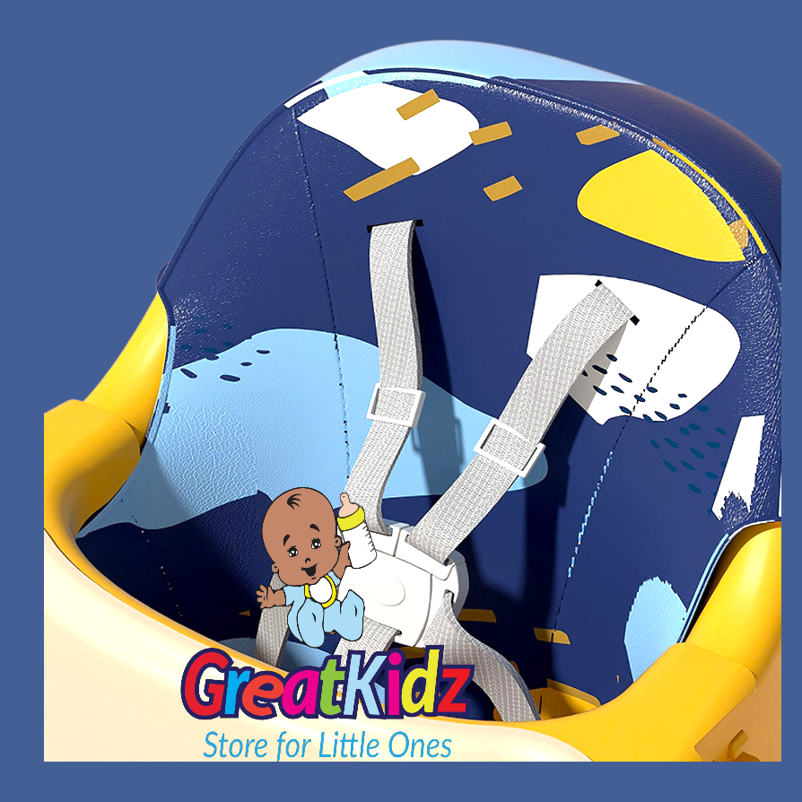 Feeding Chair : High Chair for Babies and Toddlers, 3 in 1 Adjustable Hight for Dinning , Rest chair .