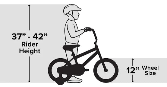 Bicycle 12" Forever 2-4 Years - Blue