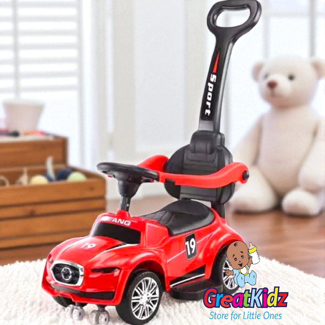 Push Car ANG 19 with Handle-Red