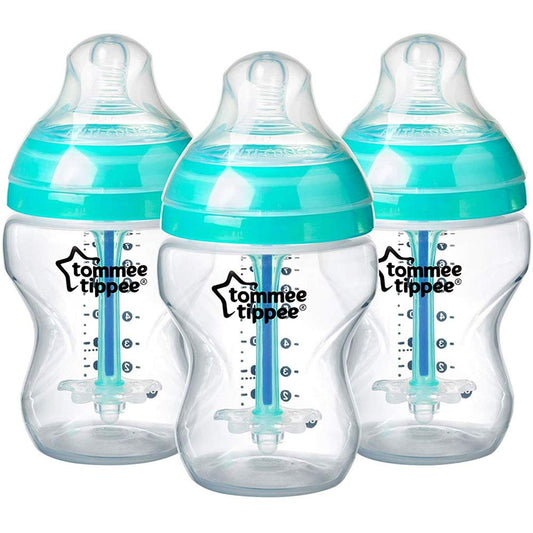 Feeding Bottles: Tommee Tippee 3 Piece Set