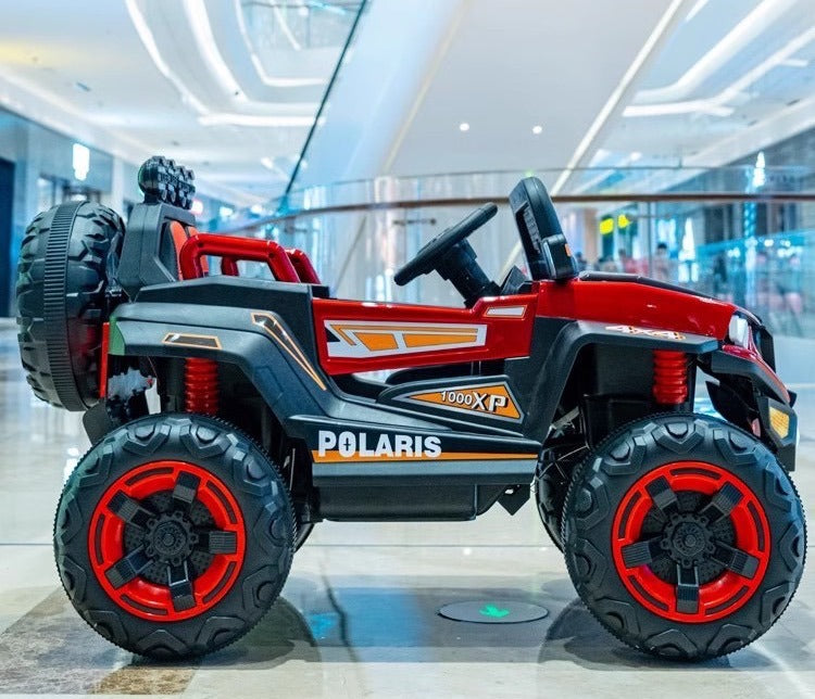 12 V Battery Powered Rechargeable Jeep-Red