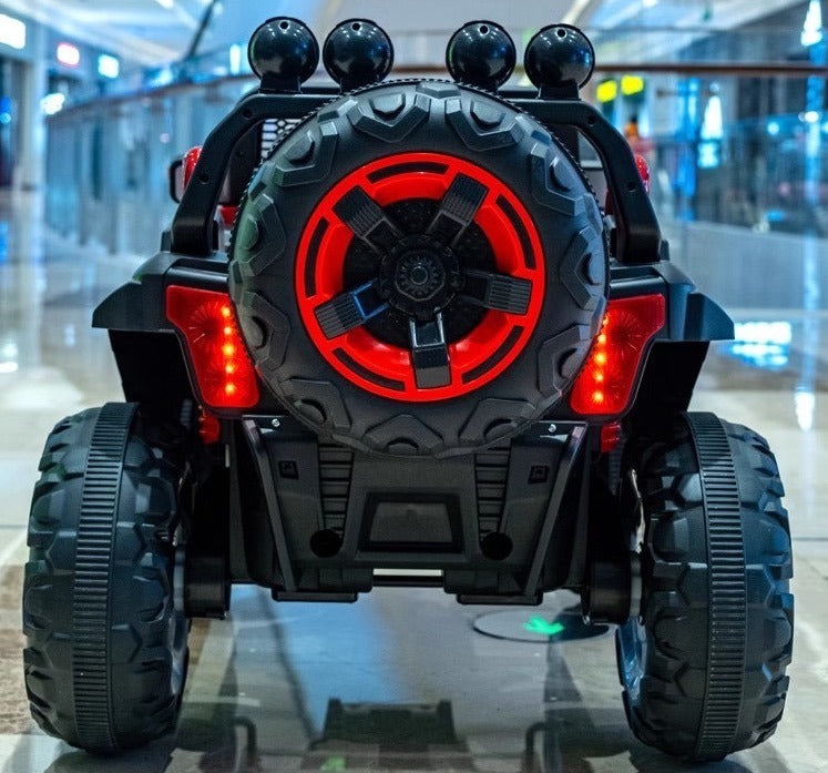 12 V Battery Powered Rechargeable Jeep-Red