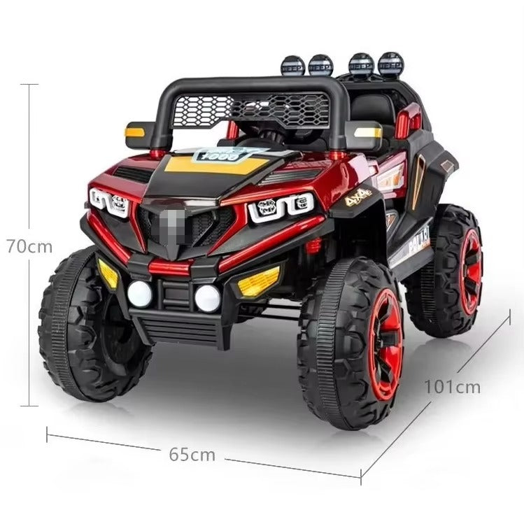 12 V Battery Powered Rechargeable Jeep-Red