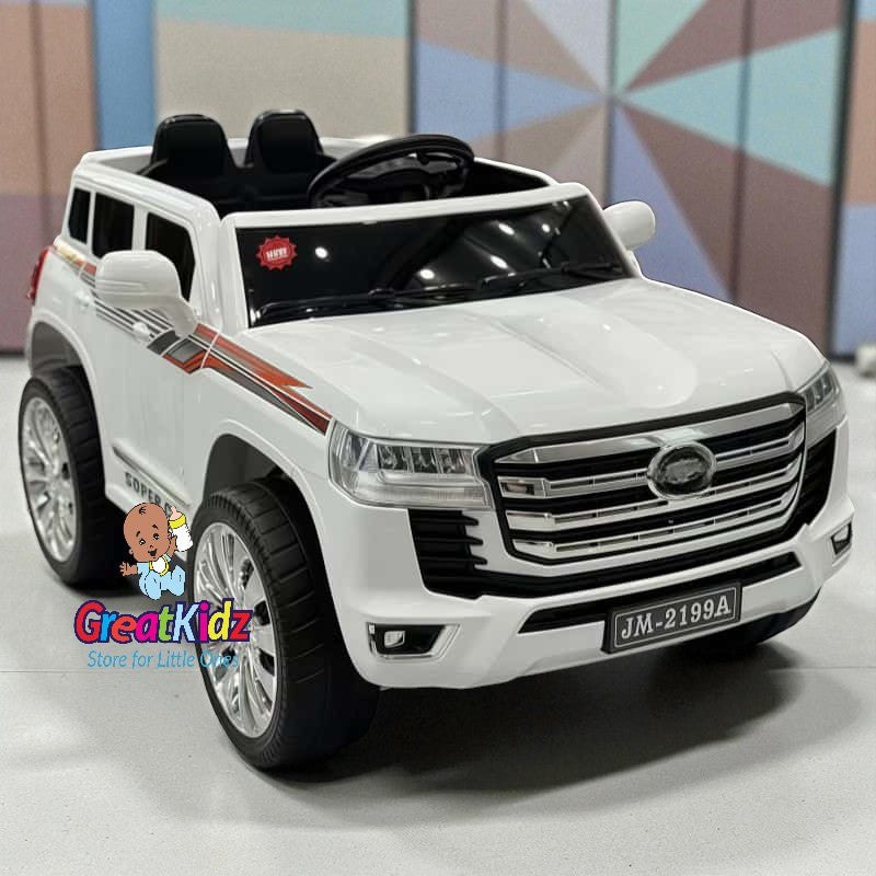 12 V Electric Ride- on Remote Car,1-5 Years,White