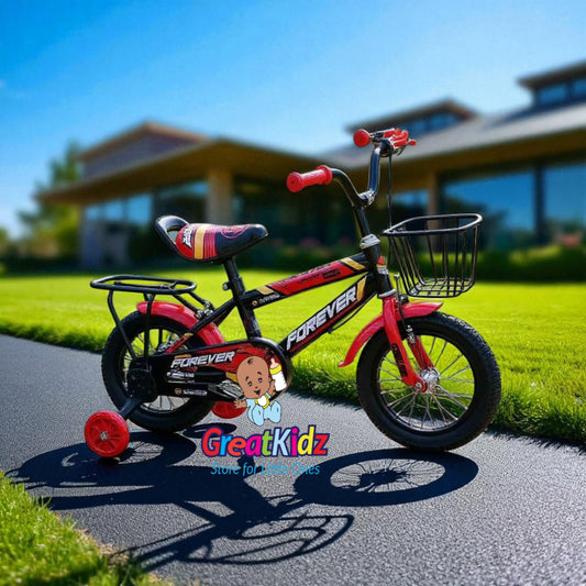 Bicycle 12" Super Bike 2-4 Years -Red