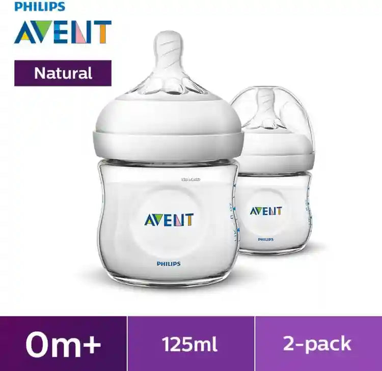 Feeding Bottles: Philips Avent 2 Pack 125ml
