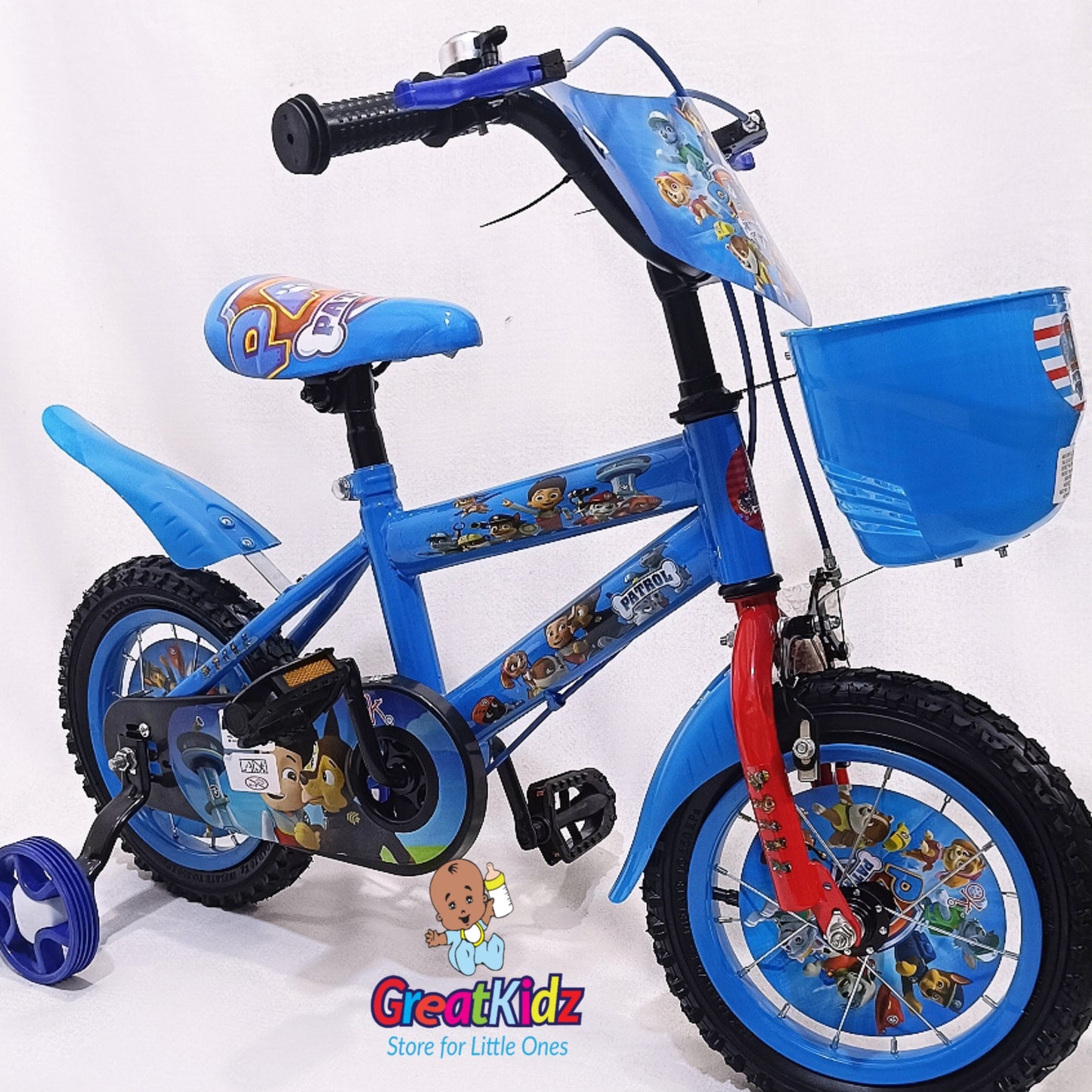 Bicycle 12" Paw Patrol 2-4 Years