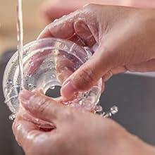 Philips Avent Manual Breast Pump - BPA Free Single Hand Breast Pump  White, Transparent