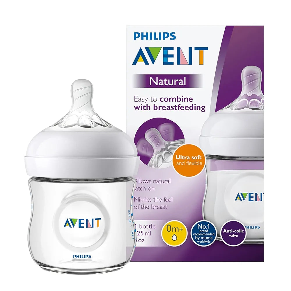 Feeding Bottles: Philips Avent 3 Pack 125ml